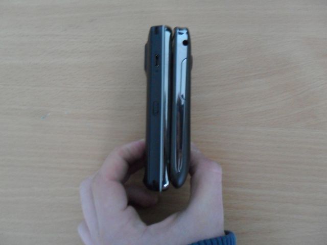 Сравнение толщины с Nokia N73