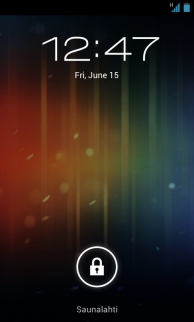 Экран блокировки Android 4.0