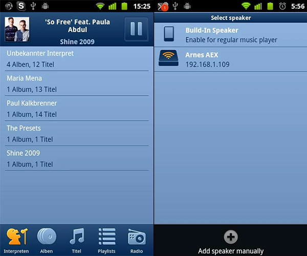 Honey Player - AirPlay с Android