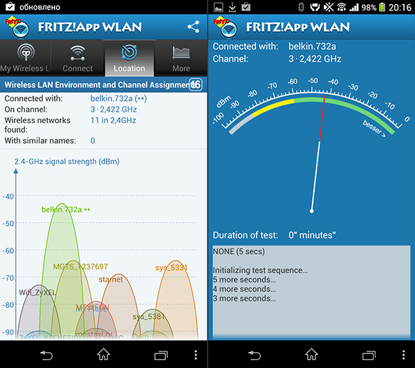 Fritz!App WLAN Lab - умный Wi-Fi