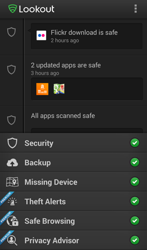 Lookout Premium Безопасность и антивирус