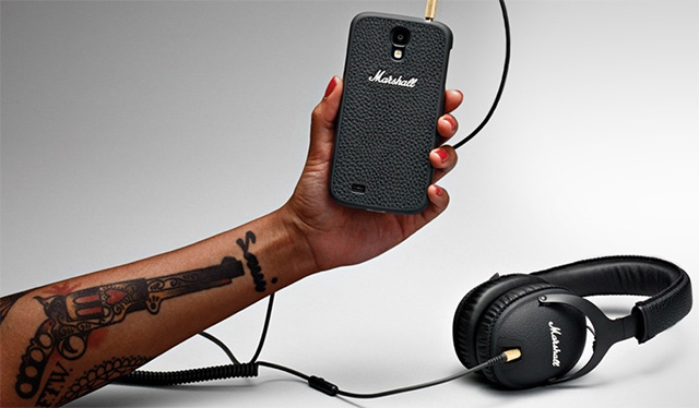 Samsung Galaxy S4 и правильный аксессуар Marshall! 