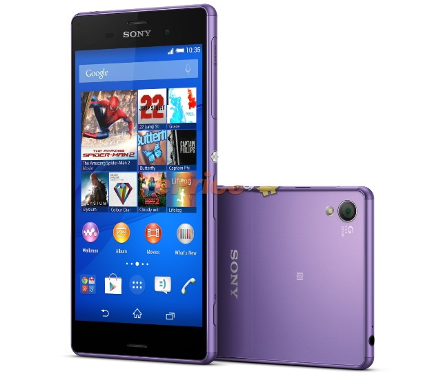 Sony Xperia Z3 Purple Diamond Edition - смартфон в пурпурных тонах