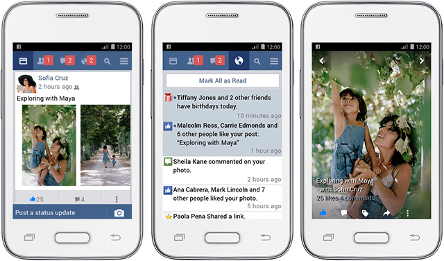 Облегченный Facebook - хорошая новость