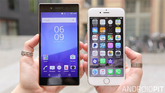 iPhone 6S против Sony Xperia Z5