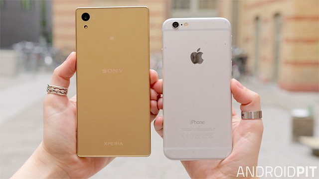 iPhone 6S против Sony Xperia Z5