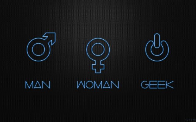 man-woman-geek